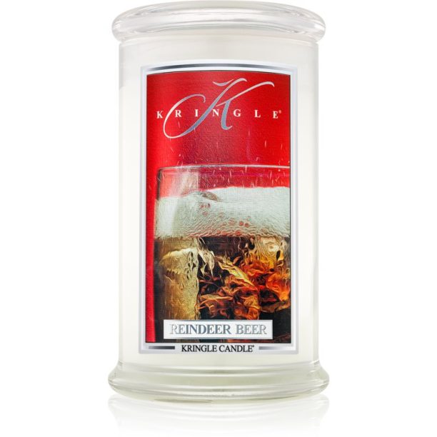 Kringle Candle Reindeer Beer ароматна свещ 624 гр.