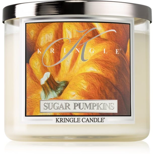 Kringle Candle Sugar Pumpkins ароматна свещ I. 396