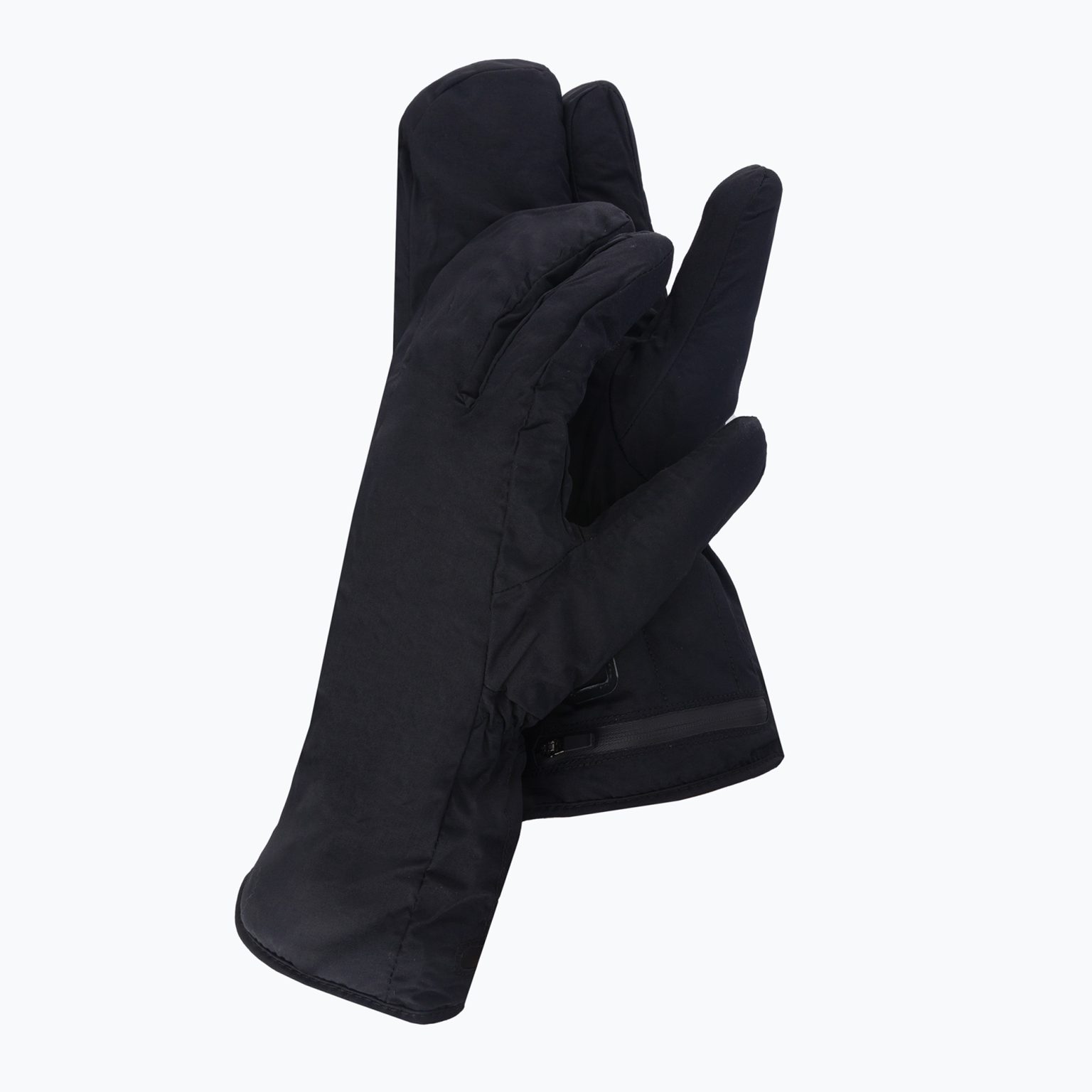 LENZ Heat Glove 8.0 Finger Cap Lobster отопляема ски ръкавица черно-жълта 1207