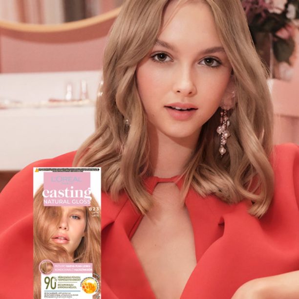 L’Oréal Paris Casting Creme Natural Gloss полу-перманента боя за коса цвят 223 Brown Espresso купи на топ цена