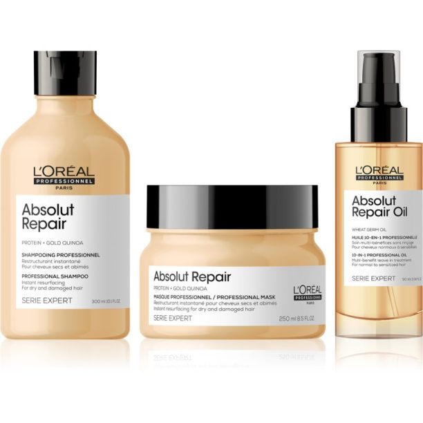 L’Oréal Professionnel Serie Expert Absolut Repair изгодна опаковка (с регенериращ ефект) на ниска цена