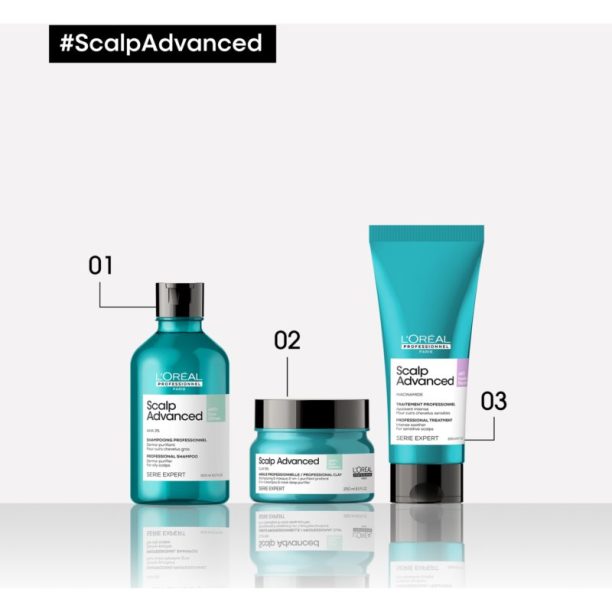 L’Oréal Professionnel Serie Expert Scalp Advanced Шампоан и маска 2 в 1 за мазна коса и мазен скалп 250 мл. купи на топ цена