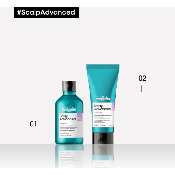 L’Oréal Professionnel Serie Expert Scalp Advanced шампоан за чувствителна и раздразнена кожа на скалпа 300 мл. купи на топ цена