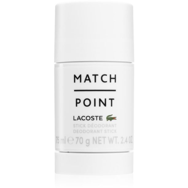 Lacoste Match Point део-стик за мъже 75 мл.