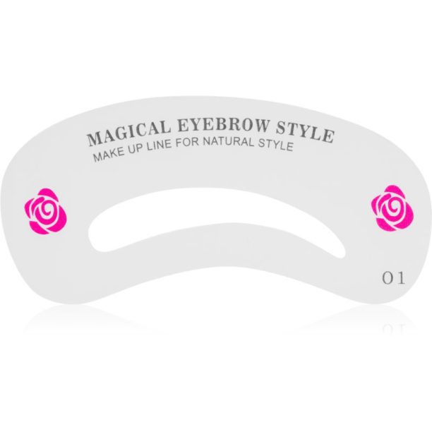 Lash Brow Eyebrow Stencil Шаблони за вежди 24 бр.