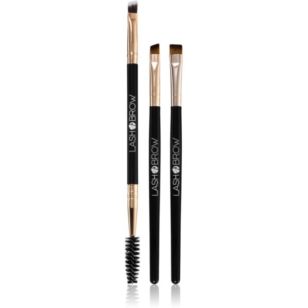 Lash Brow Eyebrow brushes комплект четки  (за вежди)