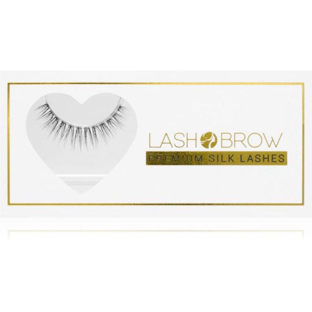 Lash Brow Premium Silk Lashes изкуствени мигли Be Natural 1 бр.