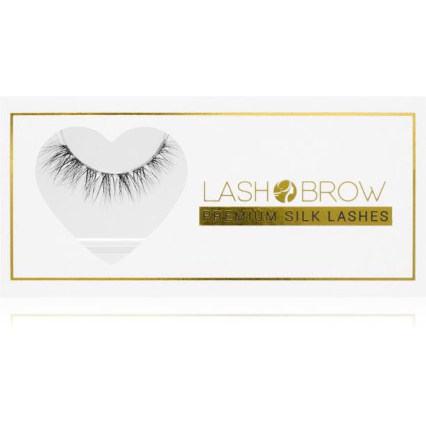 Lash Brow Premium Silk Lashes изкуствени мигли Natural Mess 1 бр.