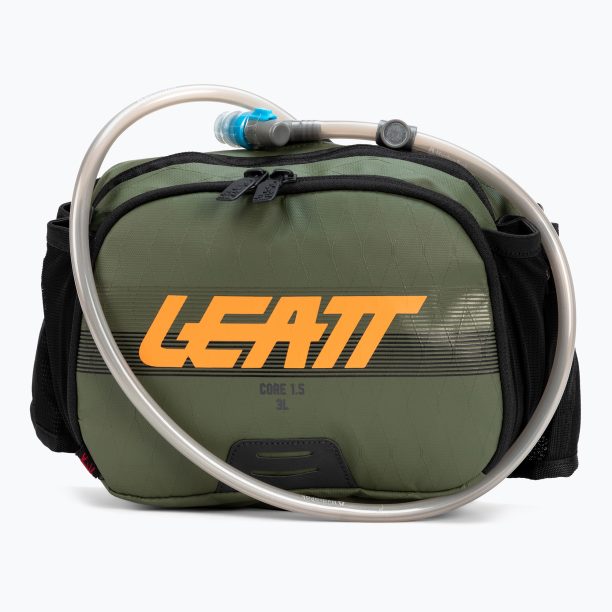 Leatt Hydration Core 1.5 литра зелен/черен велосипеден бъбрек 7023051450