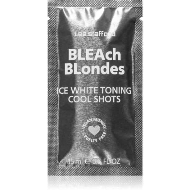 Lee Stafford Bleach Blondes Ice White Интензивна грижа за руса и сива коса 4x15 мл. на ниска цена