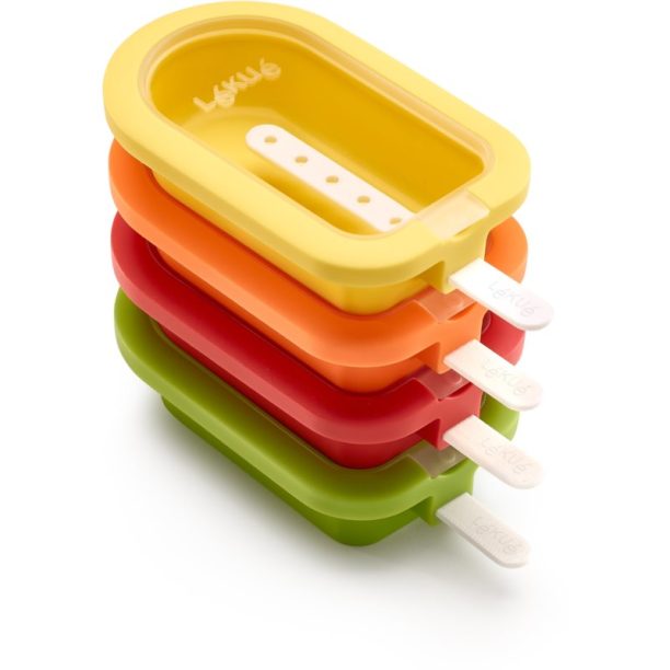 Lékué Kit Stackable Popsicles комплект формички за сладолед 4 бр.