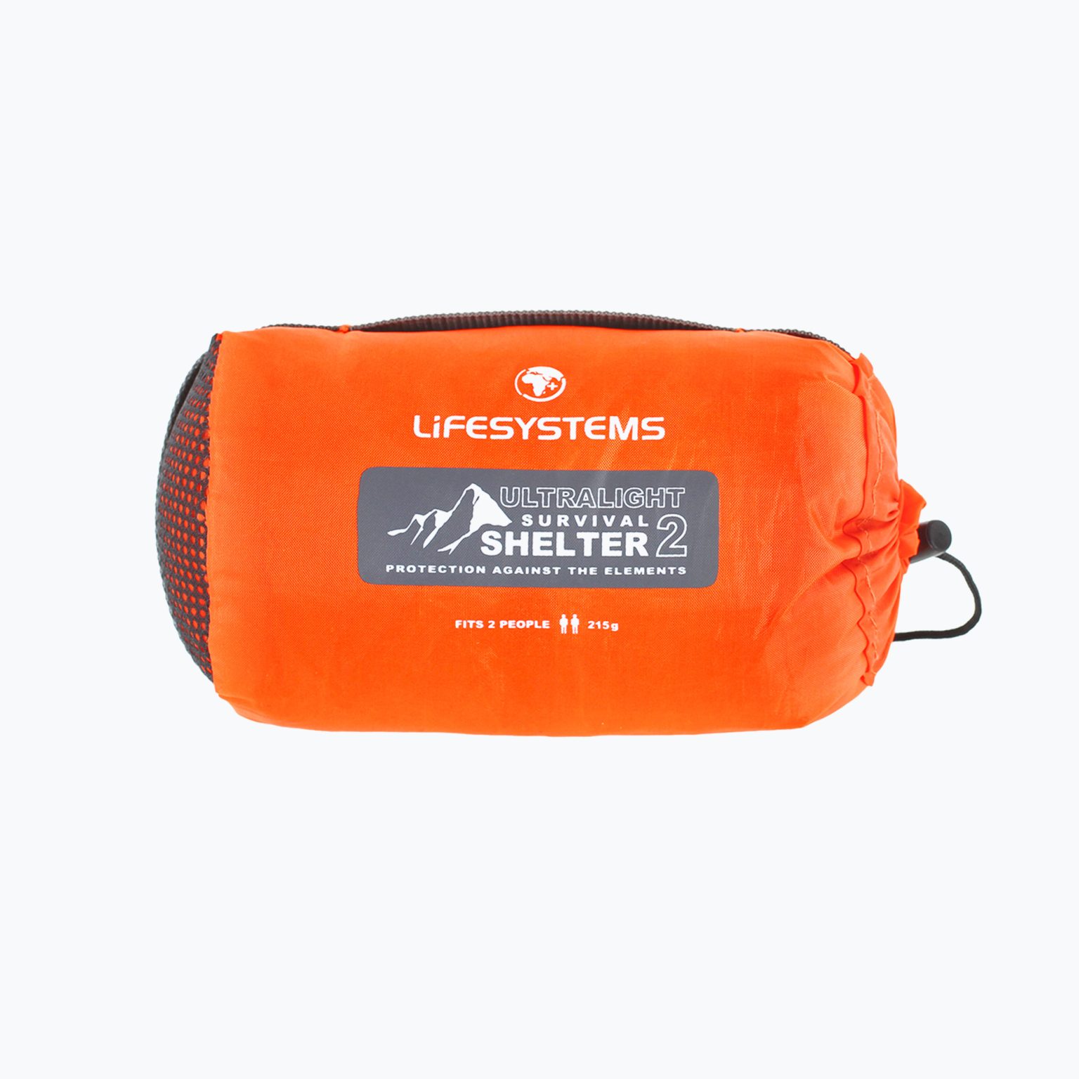 Lifesystems Ultralight Survival Shelter 2 двуместна аварийна палатка оранжева LM42330