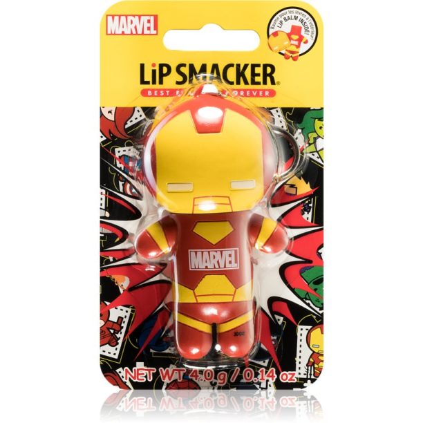 Lip Smacker Marvel Iron Man балсам за устни вкус Billionaire Punch 4 гр.