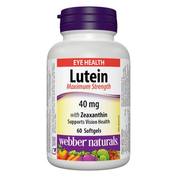 Lutein with Zeaxanthin Extra Strength – Лутеин и зеаксантин – В подкрепа на зрението