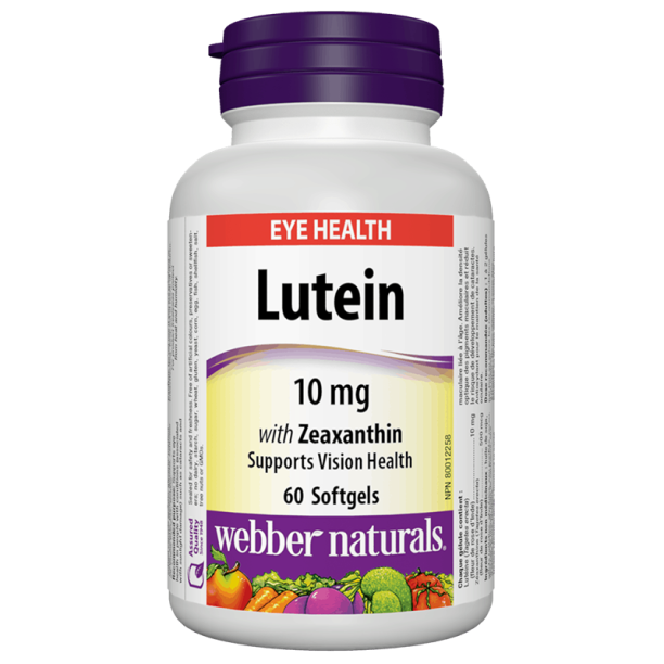 Lutein with Zeaxanthin / Лутеин и зеаксантин 10 mg