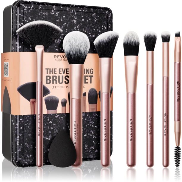 Makeup Revolution The Everything Brush Set комплект четки  (подаръчен комплект) на ниска цена