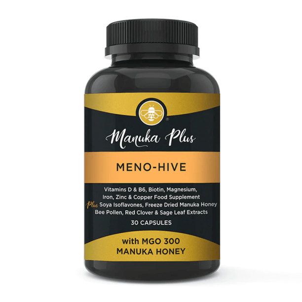 Manuka Plus Meno-Hive with MGO 300 - Manuka Honey – Менопауза формула с мед от манука MGO 300