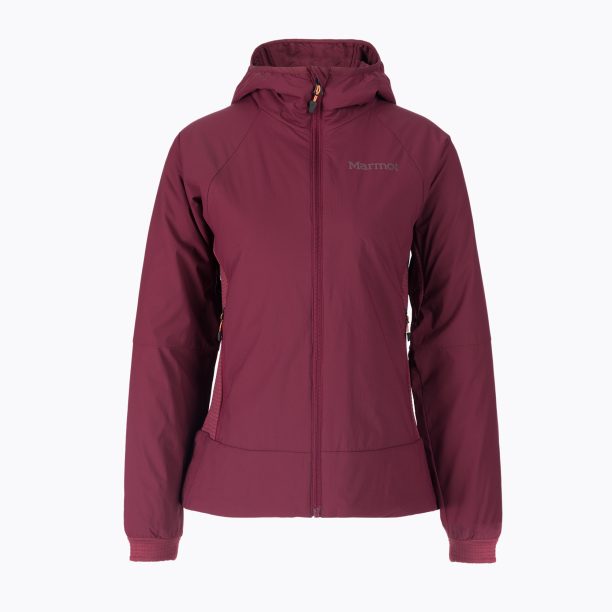 Marmot Novus Lt Hybrid Hoody дамско яке бордо M12396