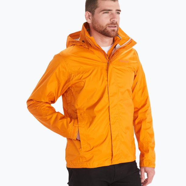 Marmot PreCip Eco мъжко дъждобранно яке оранжево 41500