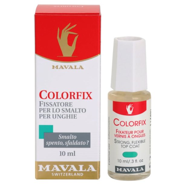 Mavala Nail Beauty Colorfix финален лак за съвършена защита и интензивен блясък 10 мл. купи на топ цена