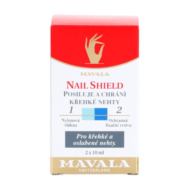 Mavala Nail Camouflage Nail Shield двуфазна грижа регенерация и еластичност на ноктите 2x10 мл. купи на топ цена