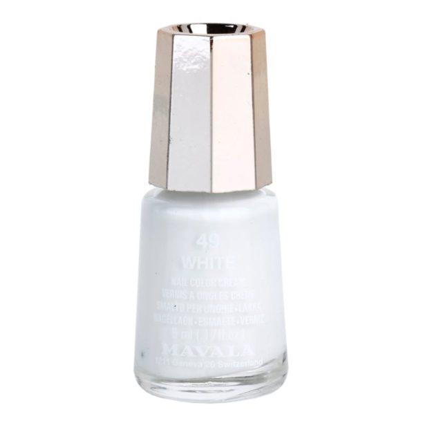 Mavala Nail лак за нокти цвят 49 White 5 мл.