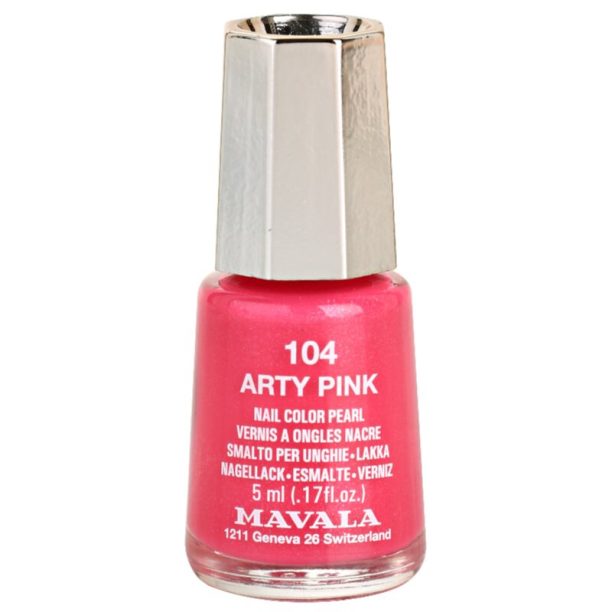 Mavala Techni Colors лак за нокти цвят 104 Arty Pink 5 мл.