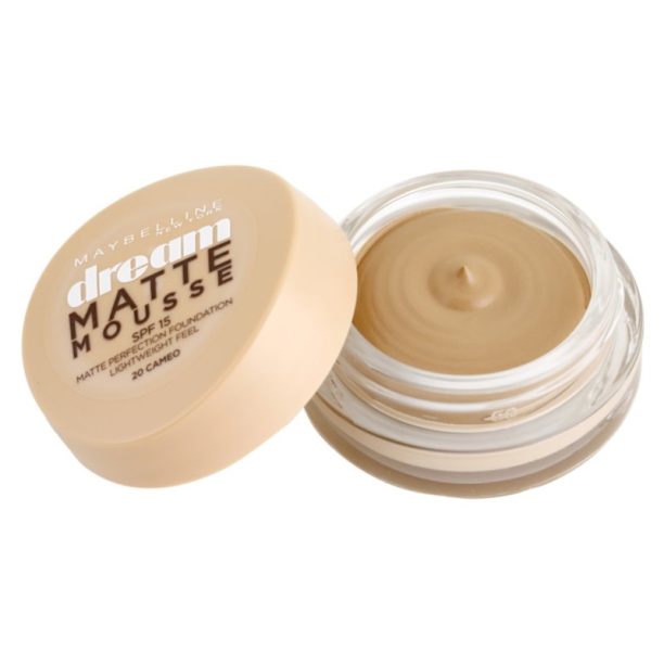 Maybelline Dream Matte Mousse матиращ фон дьо тен цвят 20 Cameo 18 мл. на ниска цена