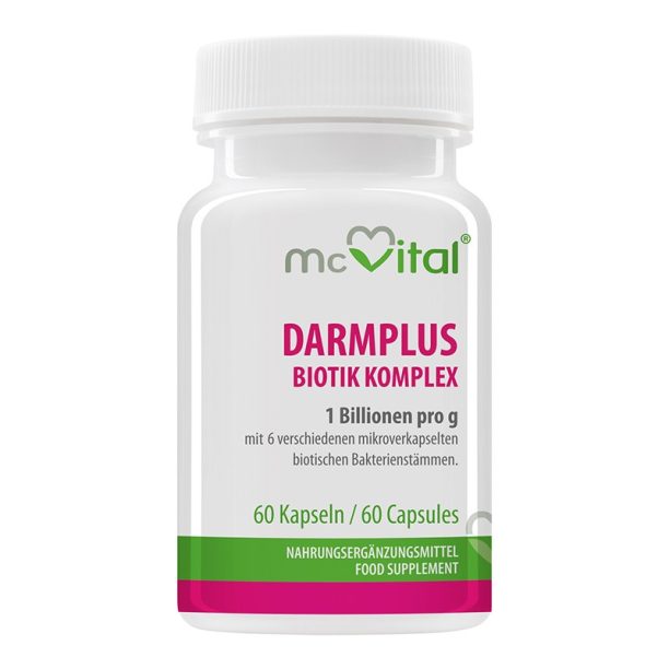 McVital® DarmPlus ProBiotik Komplex - 1 трилион пробиотични бактерии