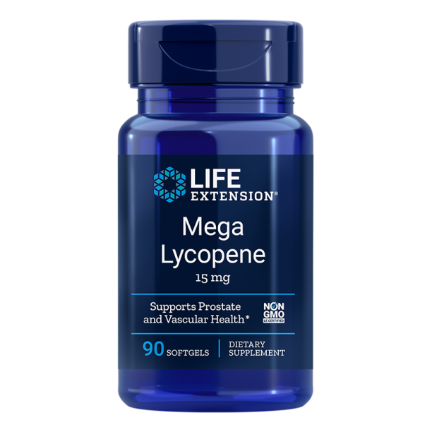 Mega Lycopene/ Ликопен 15 mg х 90 софтгел капсули Life Extension на ниска цена