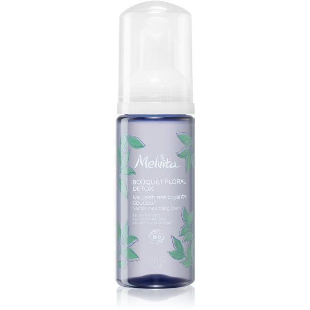 Melvita Bouquet Floral Detox Cleansing Foam нежна почистваща пяна 50 мл.