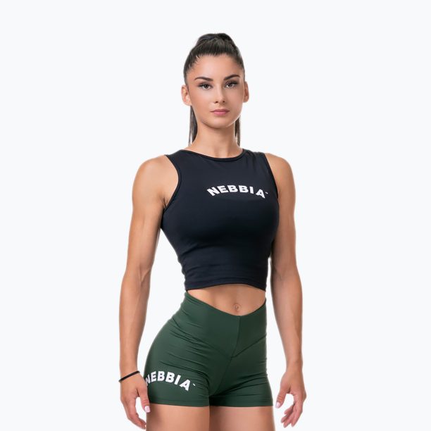 NEBBIA Fit & Sporty дамски потник за тренировка черен 5770110