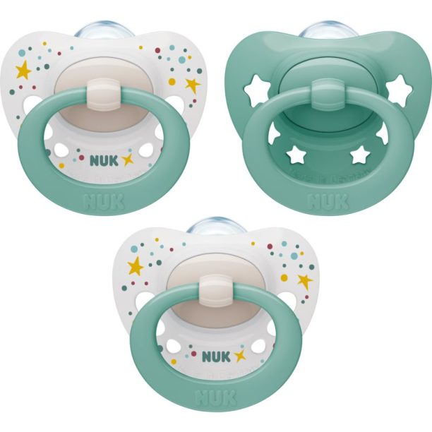 NUK Signature 0-6 m биберон 0-6 m 3 бр.