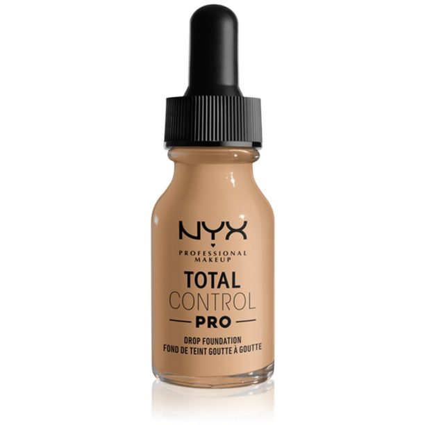 NYX Professional Makeup Total Control Pro Drop Foundation фон дьо тен цвят 10 - Buff 13 мл.