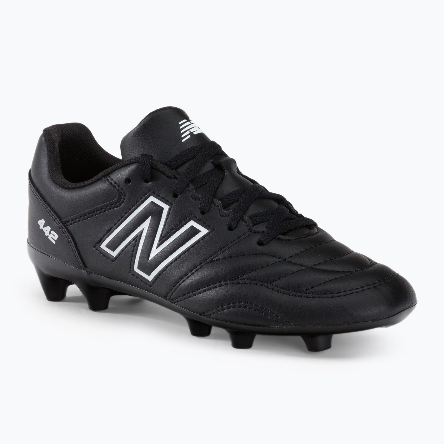 New Balance 442 V2 Academy FG детски футболни обувки черни JS43FBK2.M.035