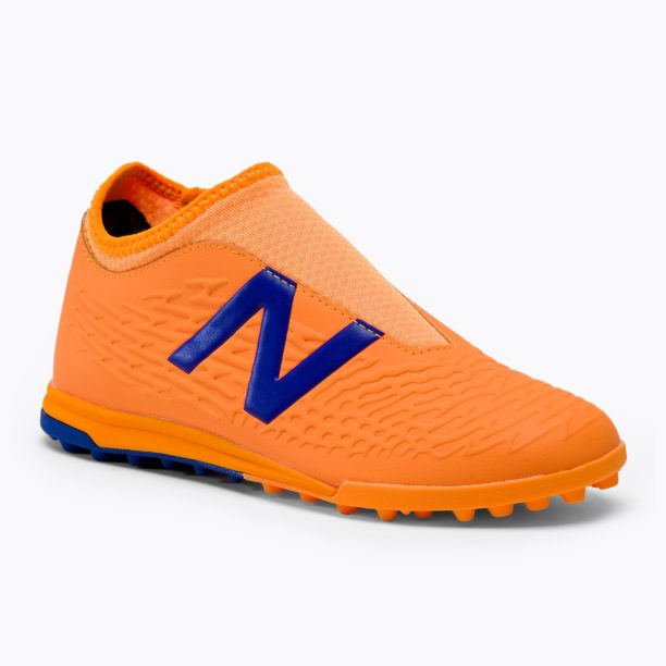 New Balance Tekela V3+ Magique TF детски футболни обувки оранжеви JST3TD35.M.055