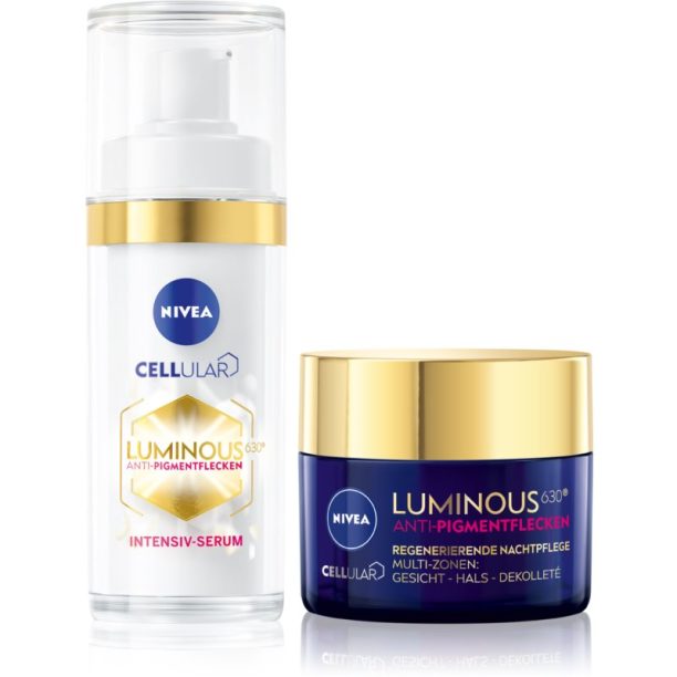 Nivea Cellular Luminous 630 подаръчен комплект (против пигментни петна)