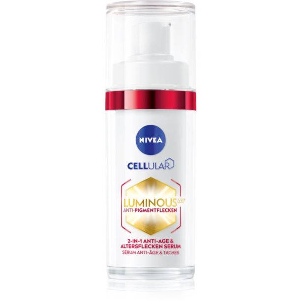 Nivea Cellular Luminous 630 подмладяващ серум против пигментни петна 30 мл.