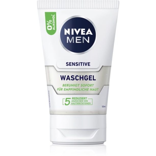 Nivea Men Sensitive почистващ гел за мъже 100 мл.