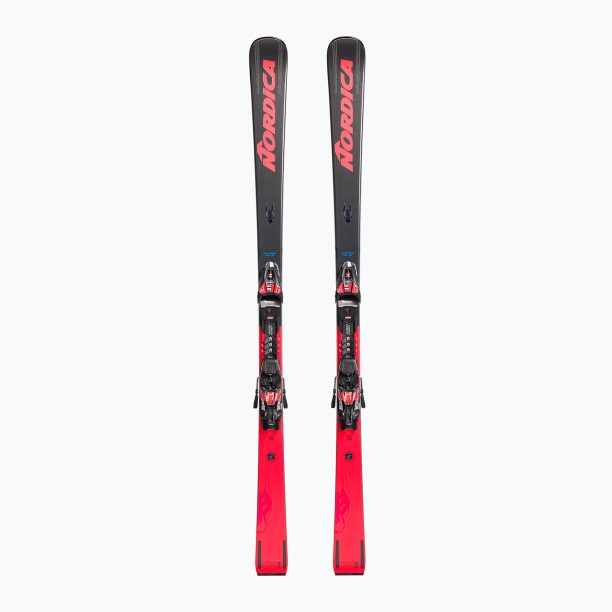 Nordica DOBERMANN Spitfire 76 RB FDT + Xcell 12 ски за спускане черно-червени 0A1238LB001