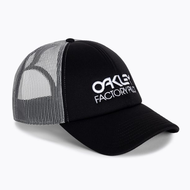 Oakley Factory Pilot Trucker мъжка бейзболна шапка черна FOS900510