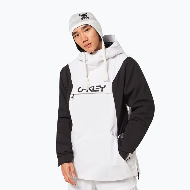 Oakley TNP TBT Insulated Anorak мъжко яке за сноуборд бяло FOA403652