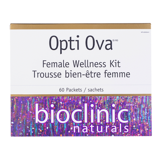 Opti Ova™ Female Wellnes Kit/ Фертилитет програма за жени х 60 пакетчета Natural Factors на ниска цена