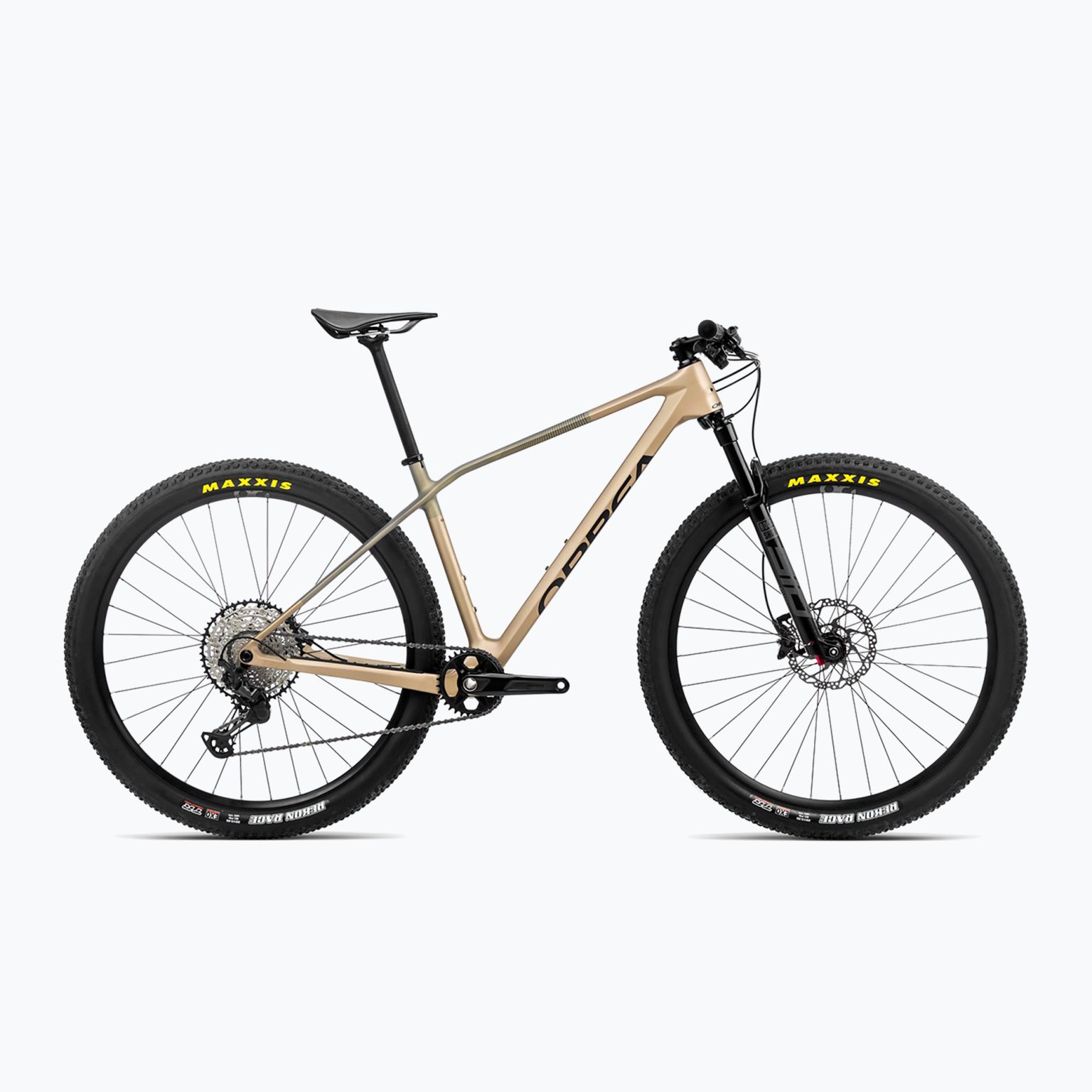 Orbea Alma M30 2023 планински велосипед баобаб кафяв/зелен златен