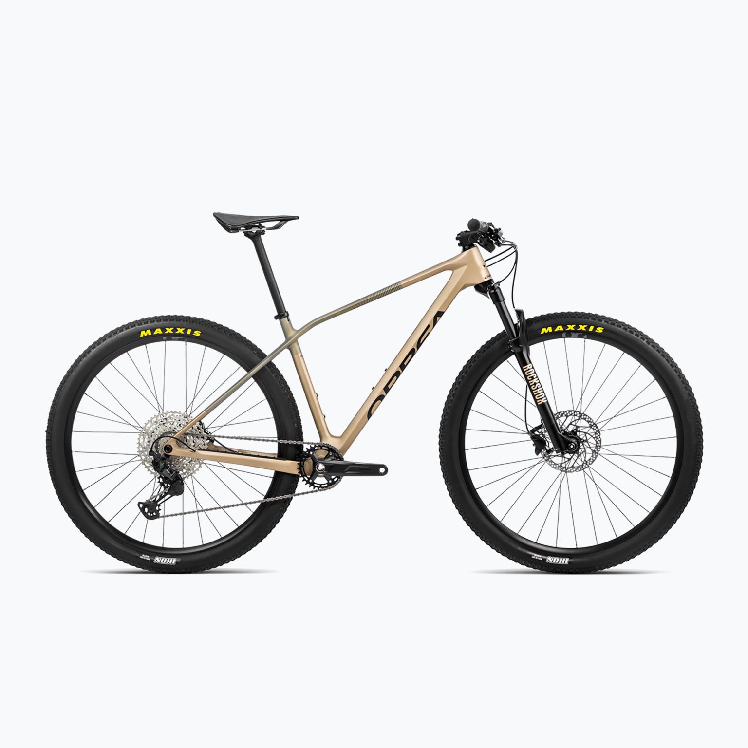 Orbea Alma M50 2023 планински велосипед баобаб кафяв/зелен златен