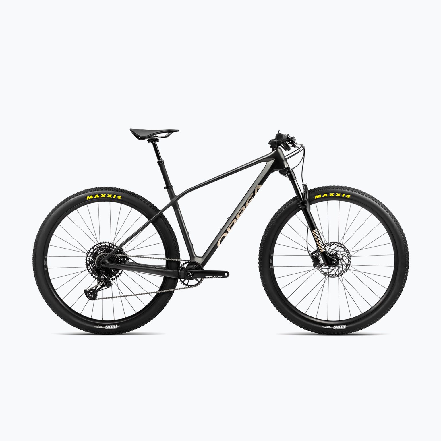 Orbea Alma M51 2023 прахово черен/черен планински велосипед