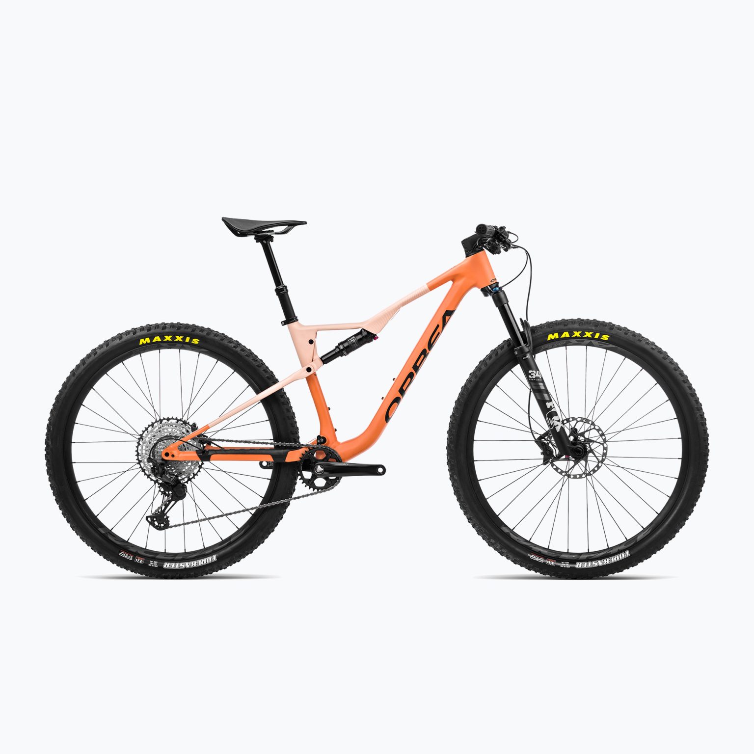 Orbea Oiz H10 2023 планински велосипед кайсиево оранжев/лиместово бежов