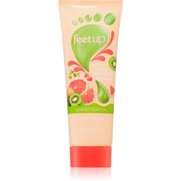 Oriflame Feet Up Pink Grapefruit & Kiwi освежаващ крем за крака 75 мл.