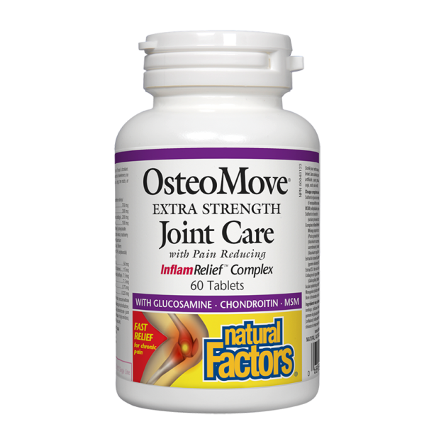 OsteoMove® Joint Care/ ОстеоМуув® Грижа за ставите x 60 таблетки Natural Factors на ниска цена