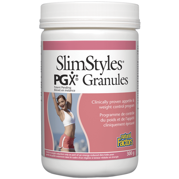 PGX® SlimStyles® / За отслабване / x 300 g гранули Natural Factors на ниска цена